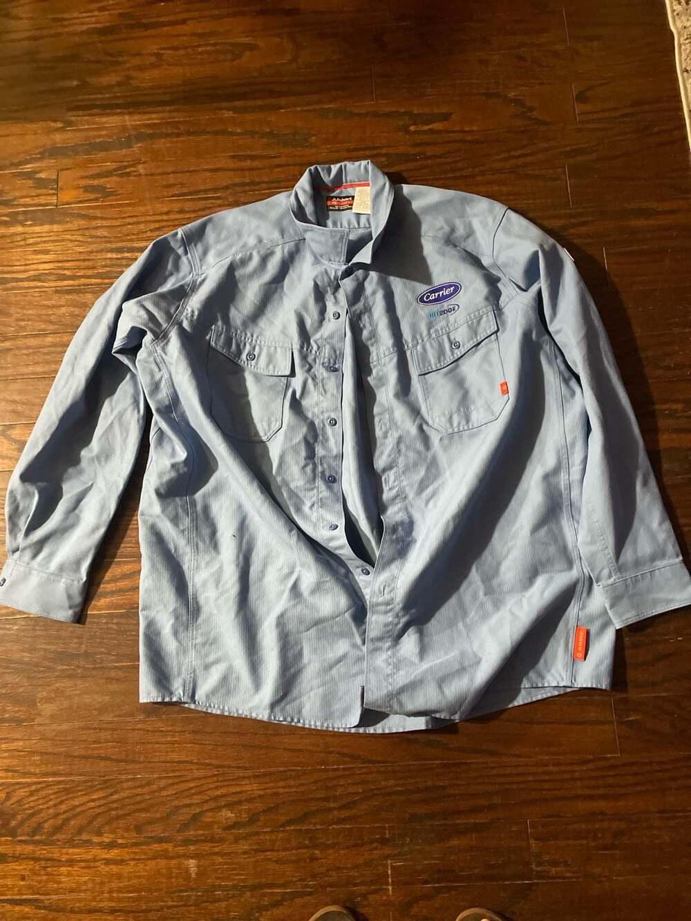 Bulwark Carrier BlueEdge IQ Series Flame Resistant Work Shirt XXL-LN